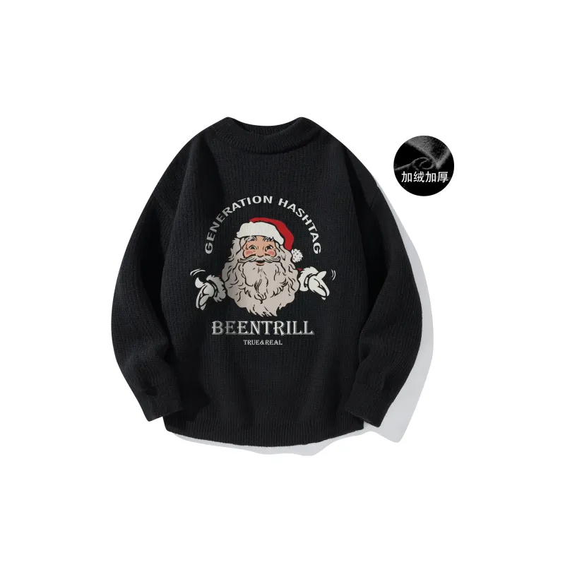 BEENTRILL Sweater, Thickened And Fleece Lined Unisex-0