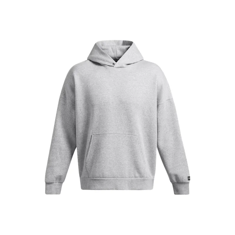 Under Armour Icon UA Fleece Sweatshirt Men's Modern Gray Heather/Black-0