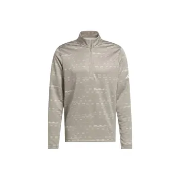 Adidas Free Shipping With AdiClub Core Printed Quarter Zip Pullover