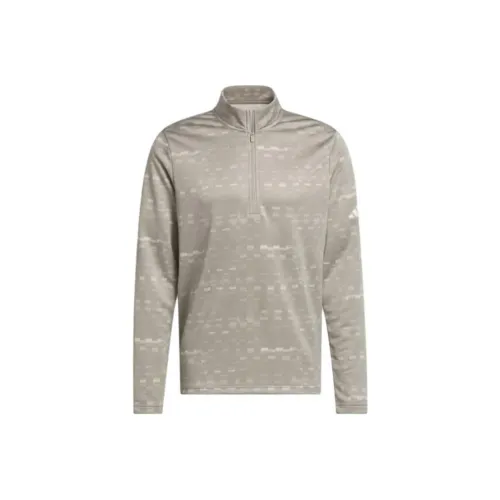 Adidas Free Shipping With AdiClub Core Printed Quarter Zip Pullover