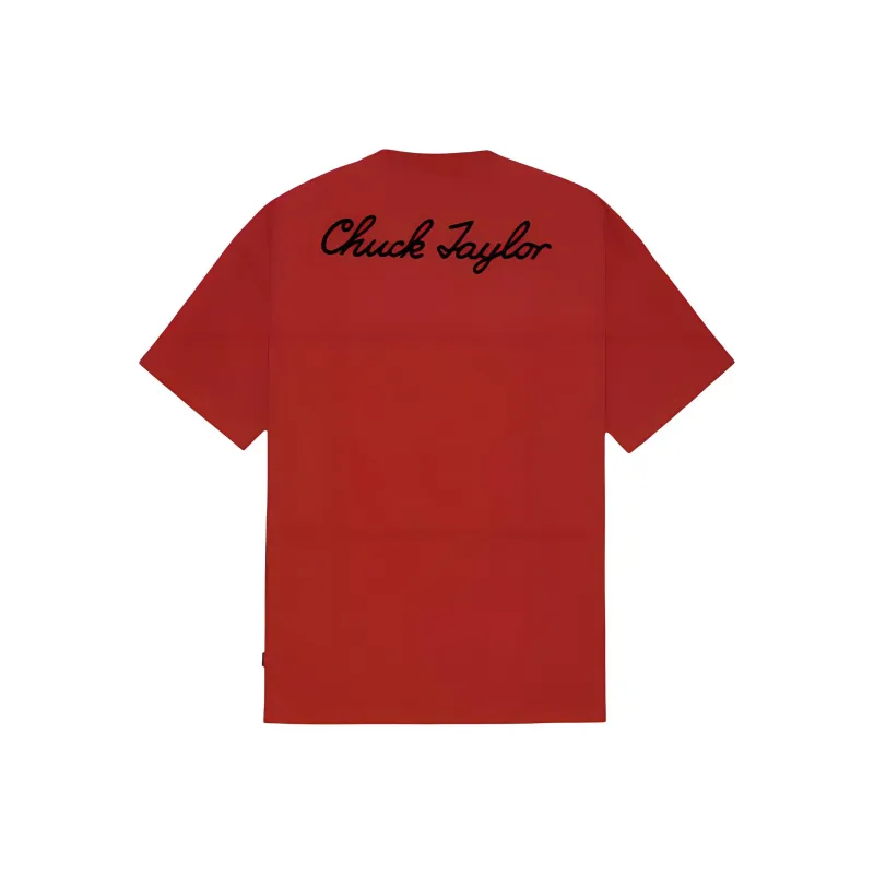 Converse CHUCK TAYLOR T-Shirt Unisex Enamel Red-1