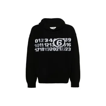 MM6 Maison Margiela SS24 Sweater Men's Black