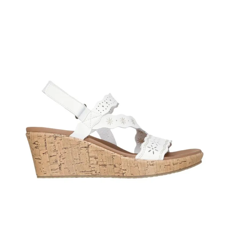 Skechers Beverlee Beach Sandals Women's White-1