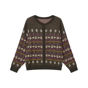 WULISHAONIAN Sweater Unisex Heather Gray