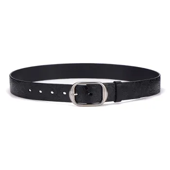 YUZHAOLIN Cow Split Leather Belts Unisex Width 2.8CM