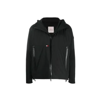 Moncler Godley Zip Up Long Down Jacket