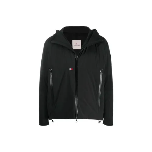 Moncler Godley Zip Up Long Down Jacket