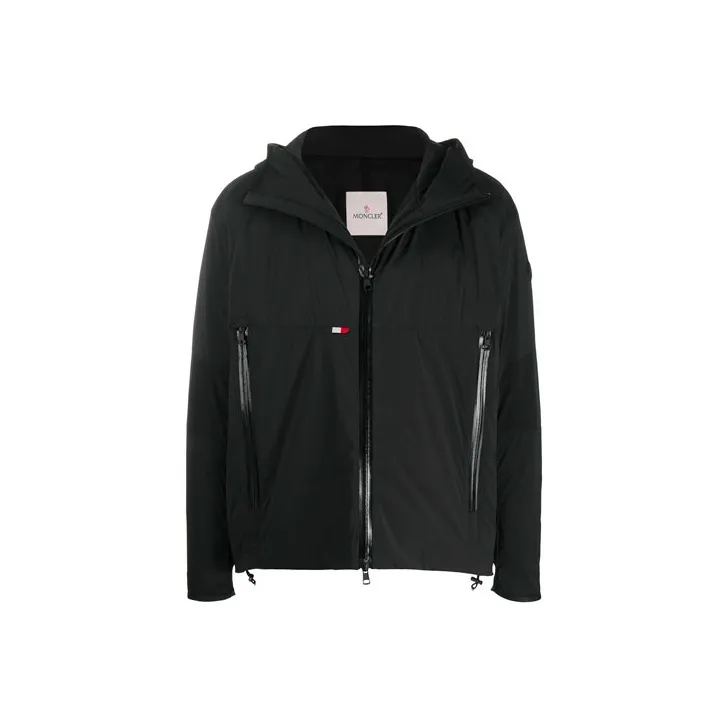 Moncler Godley Zip Up Long Down Jacket-0
