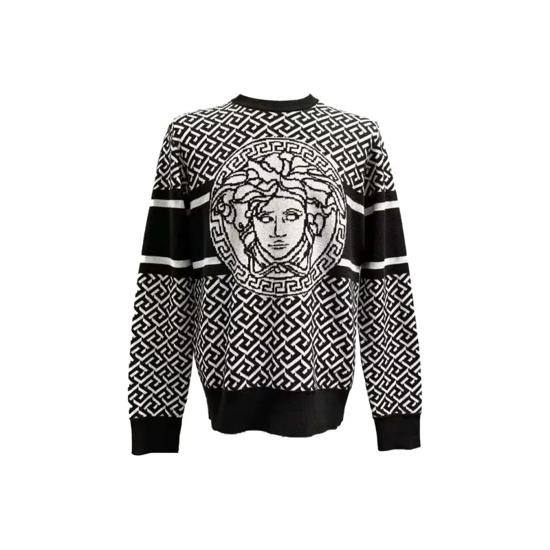 VERSACE FW23 Knitwear Men's Black-0