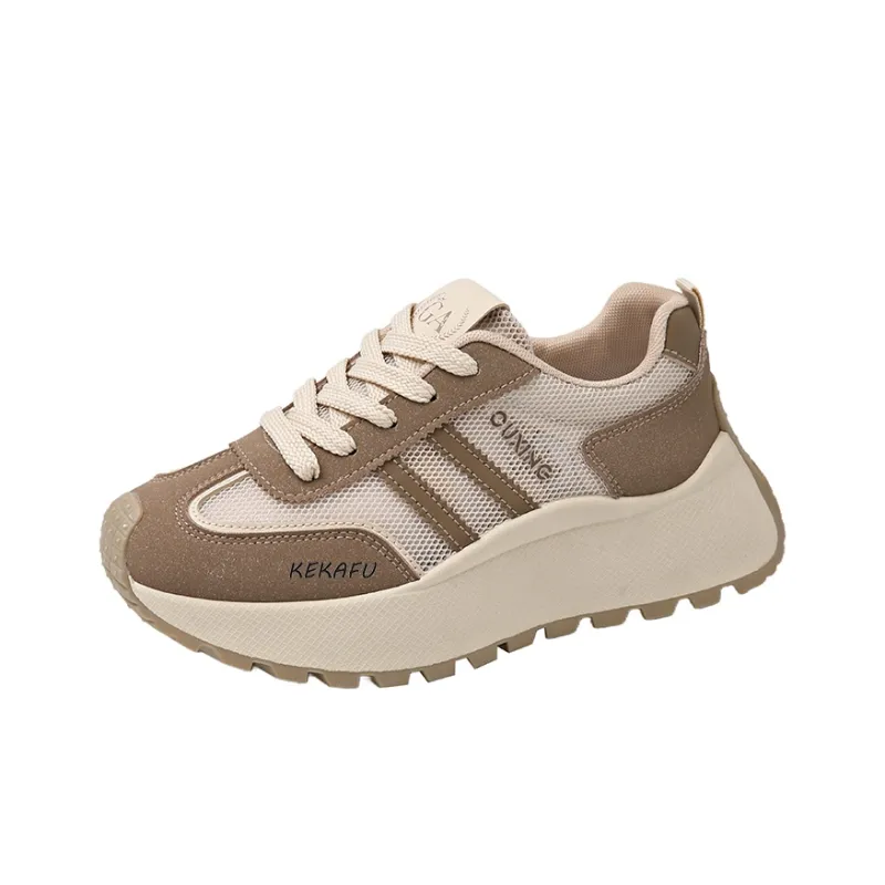 KEKAFU Anti Slip Wear Resistant Low Top Casual Shoes Women's-6