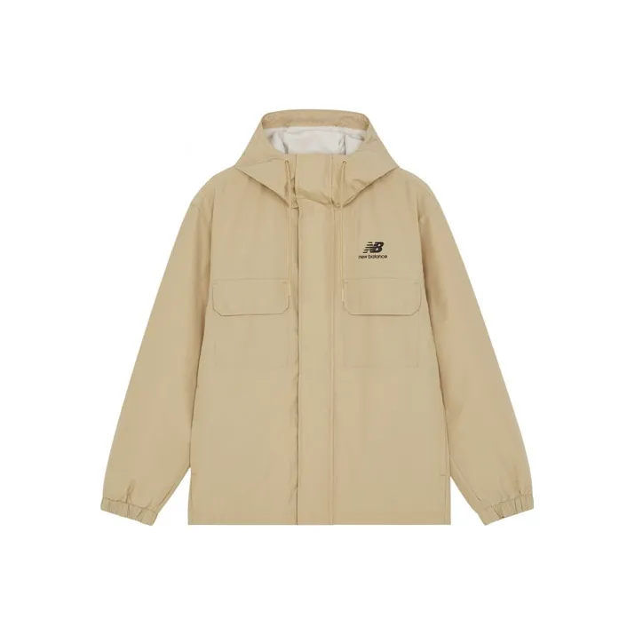 New Balance Jackets Men Khaki-0