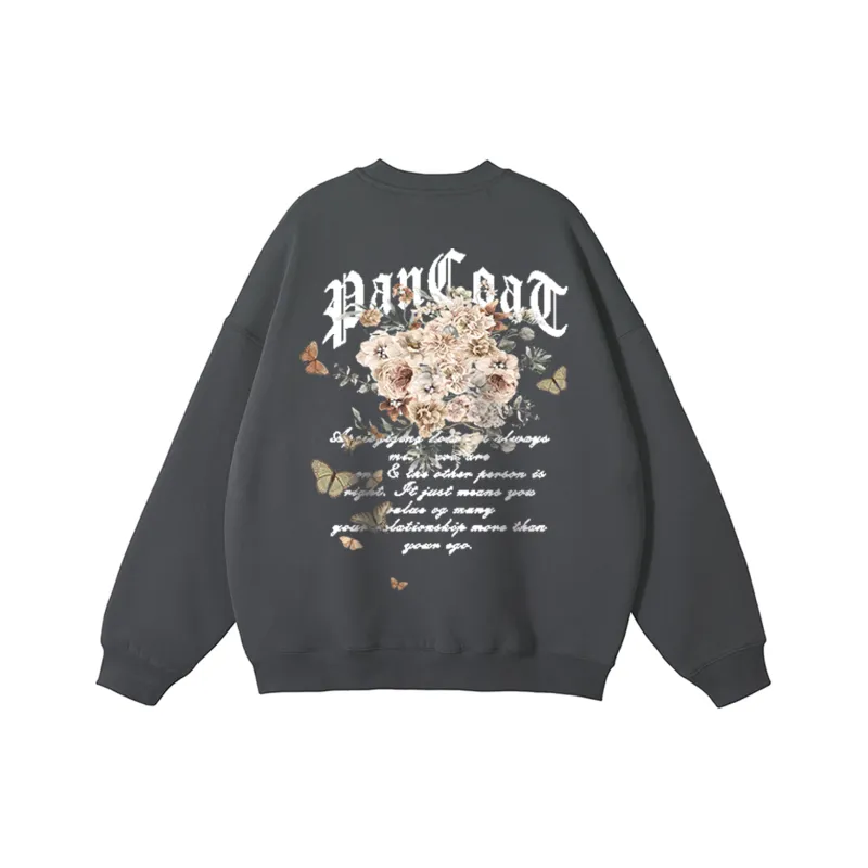 Pancoat Sweatshirt Unisex White-6