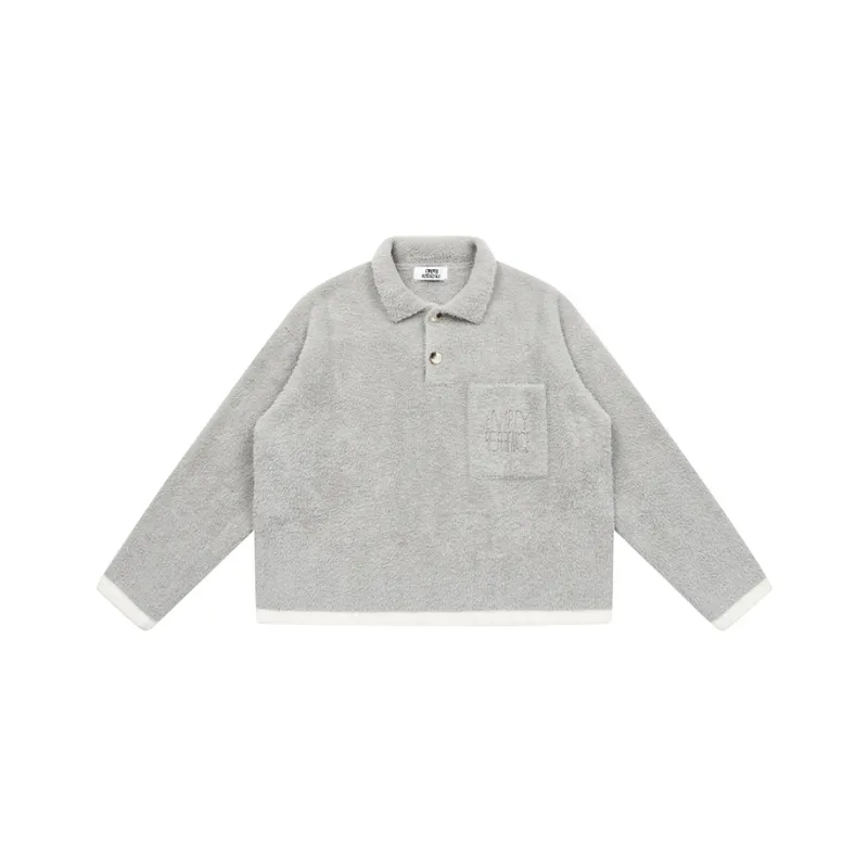 EMPTY REFERENCE Sweater Unisex Gray-0