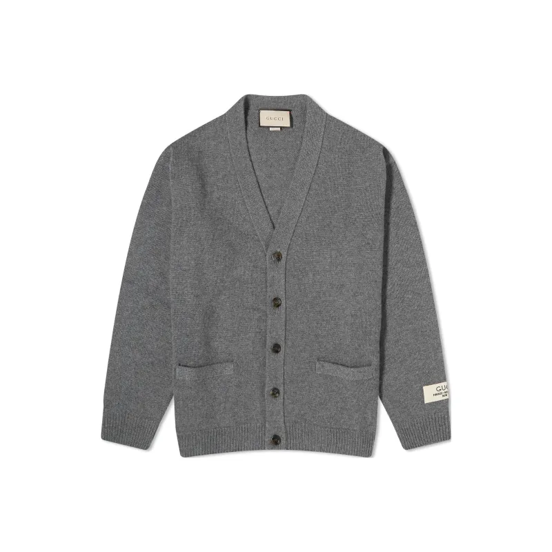 GUCCI Sweaters Men Gray-0