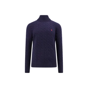 Polo Ralph Lauren Pony Embroidered Roll Neck Jumper