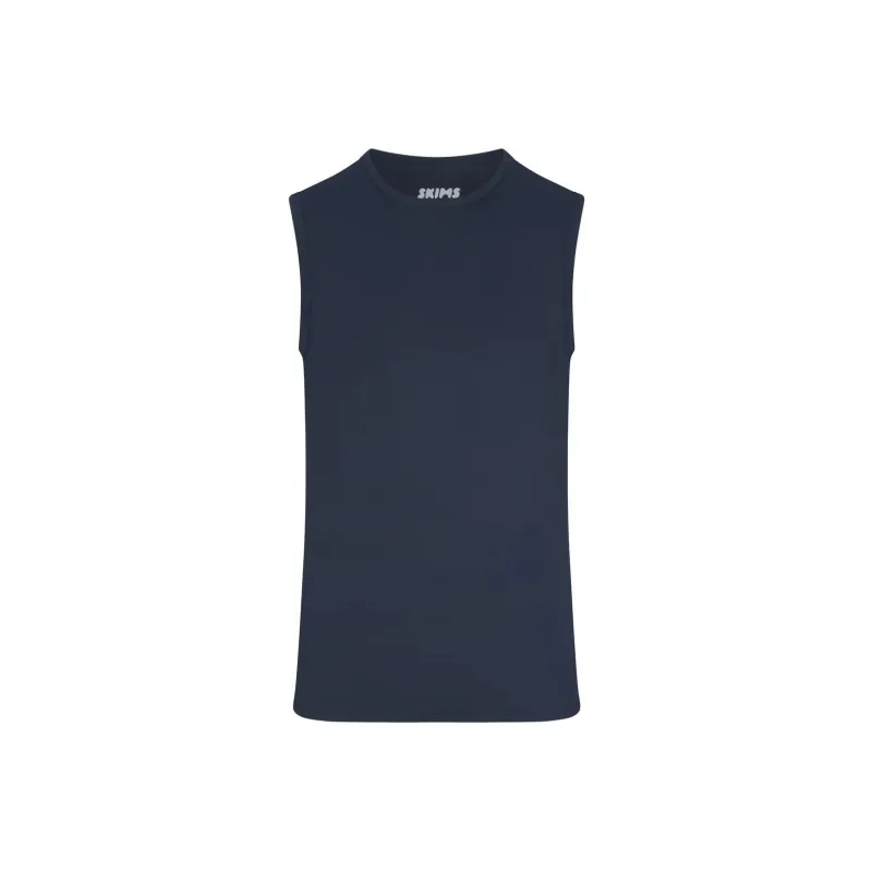SKIMS Tank Top Men's MIDNIGHT BLUE/Midnight Blue-0