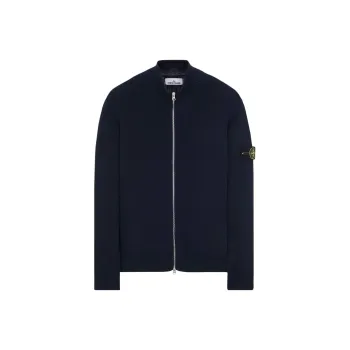 STONE ISLAND Compass badge Ribbed knit Cardigan