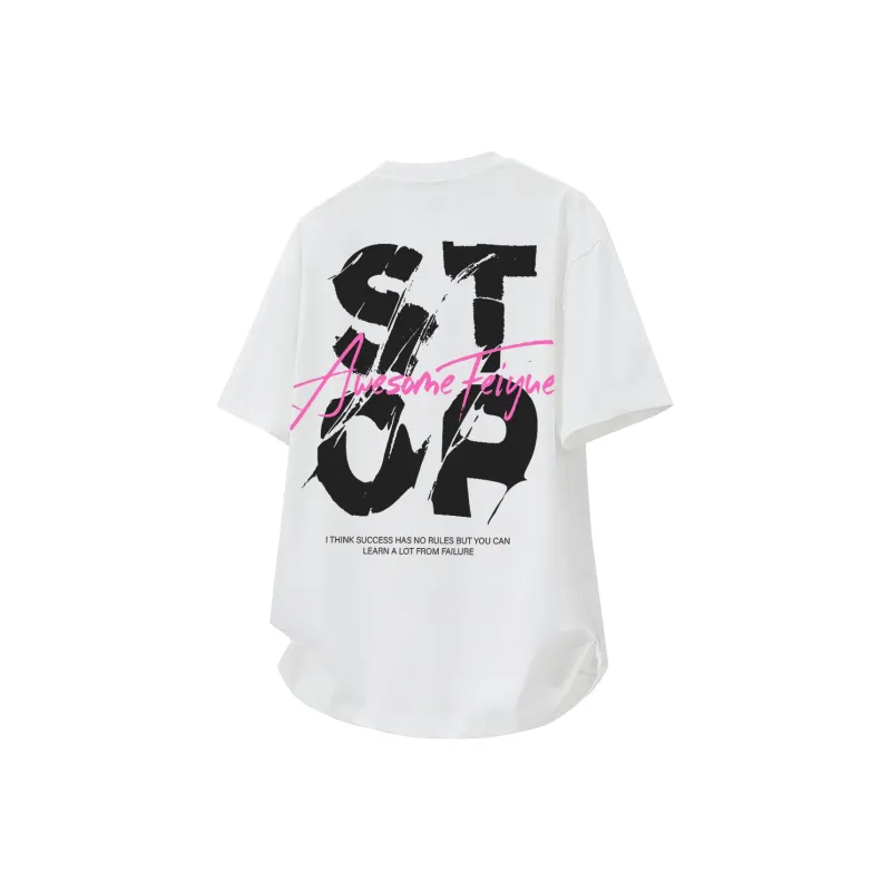 Feiyue T Shirts Unisex-5