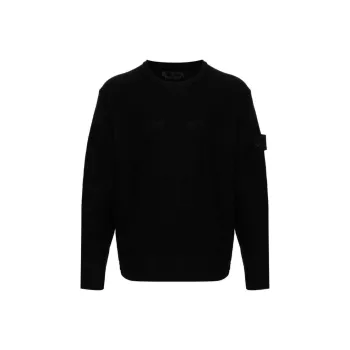 STONE ISLAND Crewneck Sleeved Sweatshirt