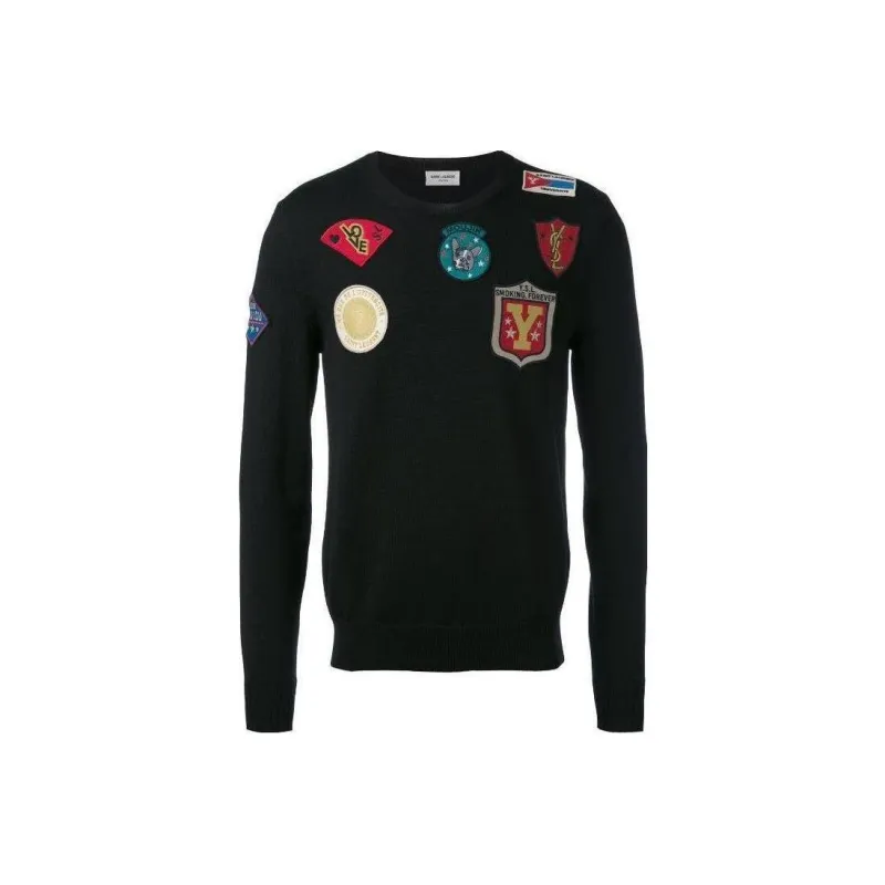 SAINT LAURENT Sweater Men's Black-0
