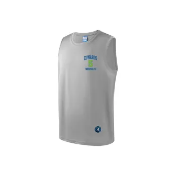 NBA Minnesota Timberwolves Tank Tops Unisex Gray