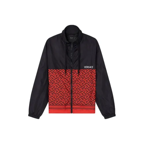 VERSACE Jackets Men Red