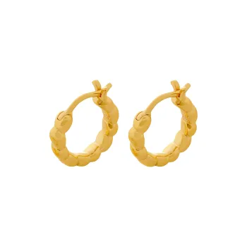 Monica Vinader Corda Huggie Earrings