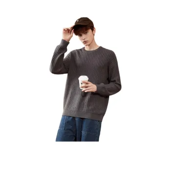 Tonlion Knitwear Men's Charcoal Gray