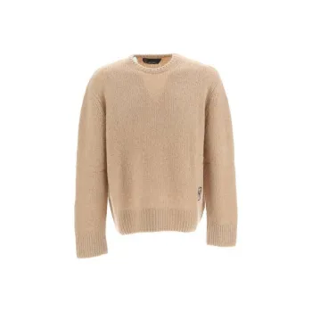 Neil Barrett Logo Patch Knitted Jumper