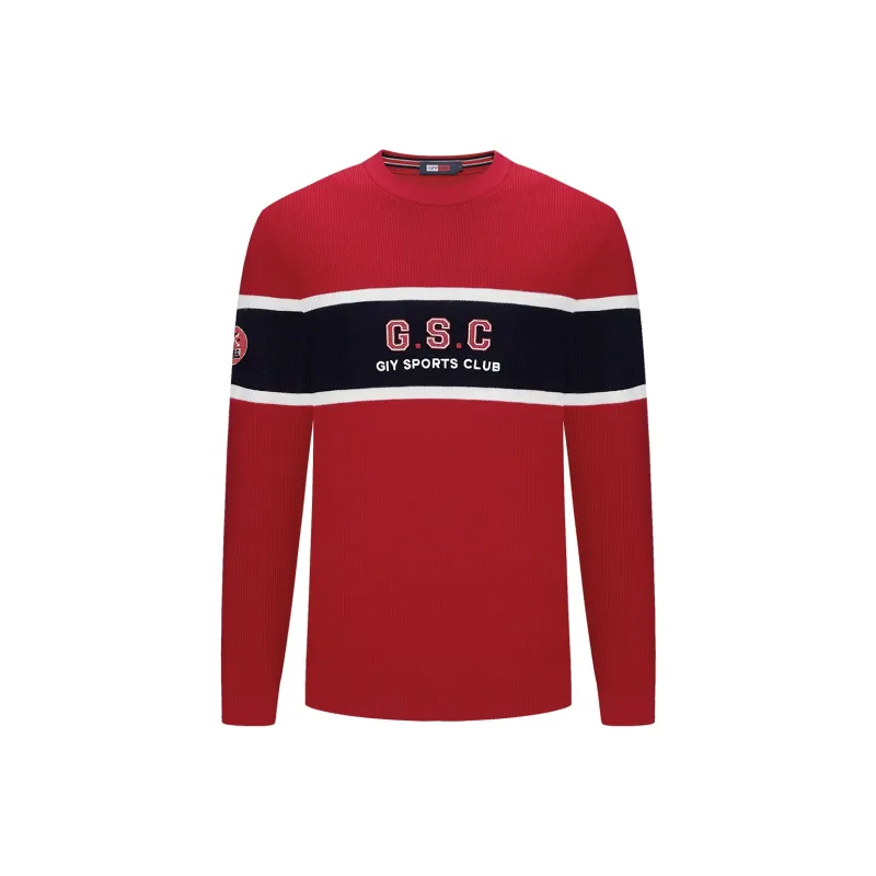 GY Goldlion Sweaters Men Red-0
