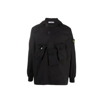 STONE ISLAND Jackets Men Black