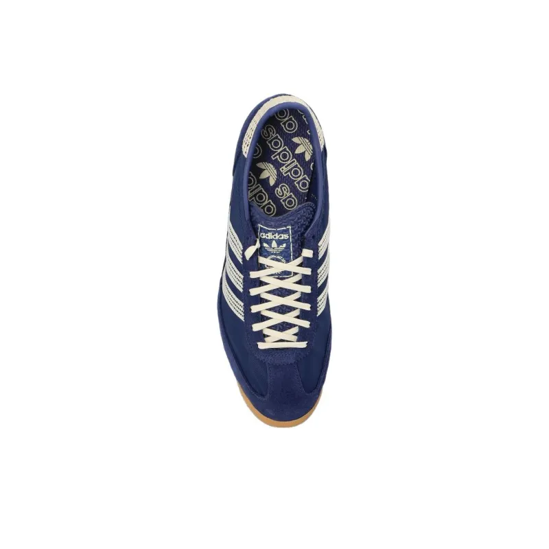 Adidas Originals SL 72 OG Anti Slip Wear Resistant Low Top Casual Shoes Women's Blue-3