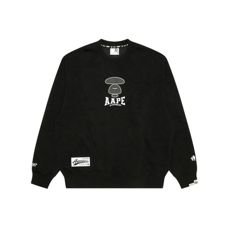 Aape Logo patch Sweater-2