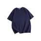 Short-Sleeved Navy Blue