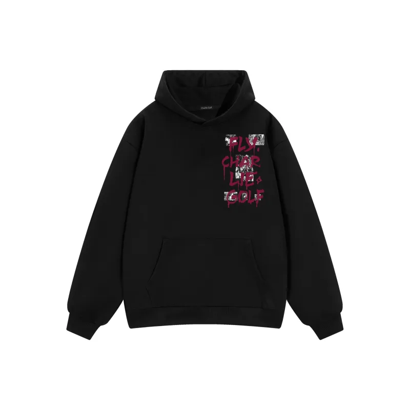 CHARLIE GOLF Sweatshirt Unisex Black-0