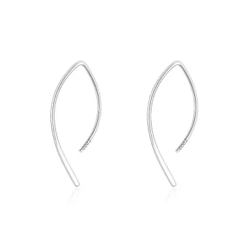 LNIEER 999 Fine Silver Earrings Women's