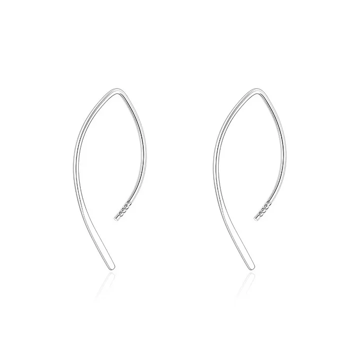 LNIEER 999 Fine Silver Earrings Women's-0