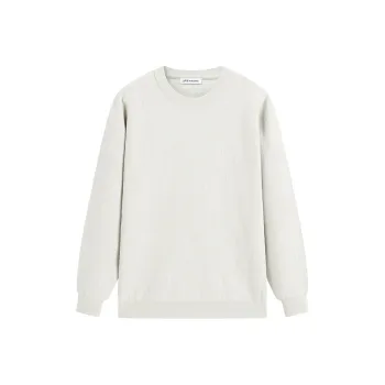 PEACEBIRD MEN Sweaters Unisex Light Gray Green 1