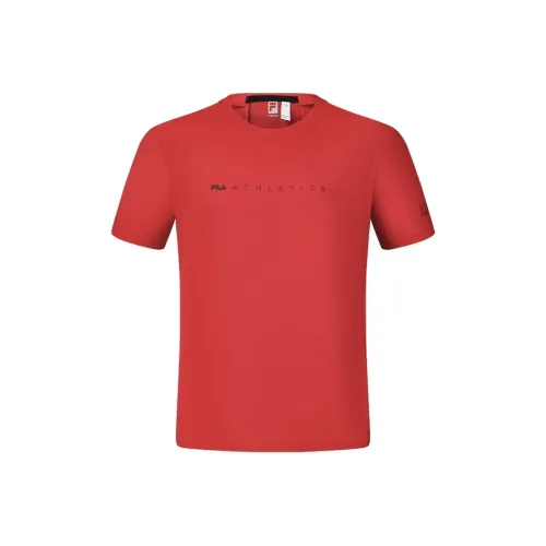 FILA T Shirts Men Apple Red