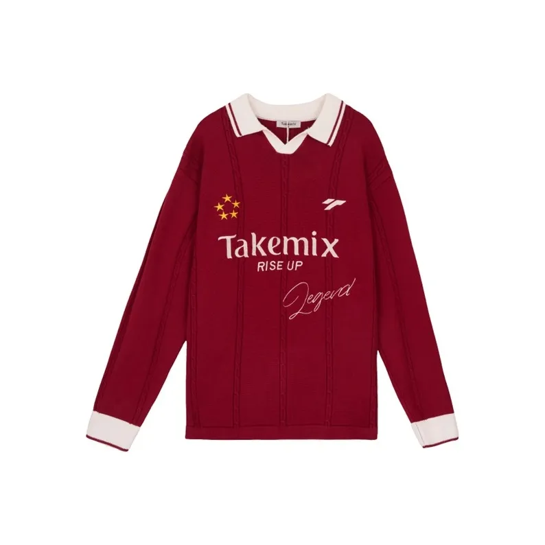 TEKEMISI Sweaters Unisex Red-0