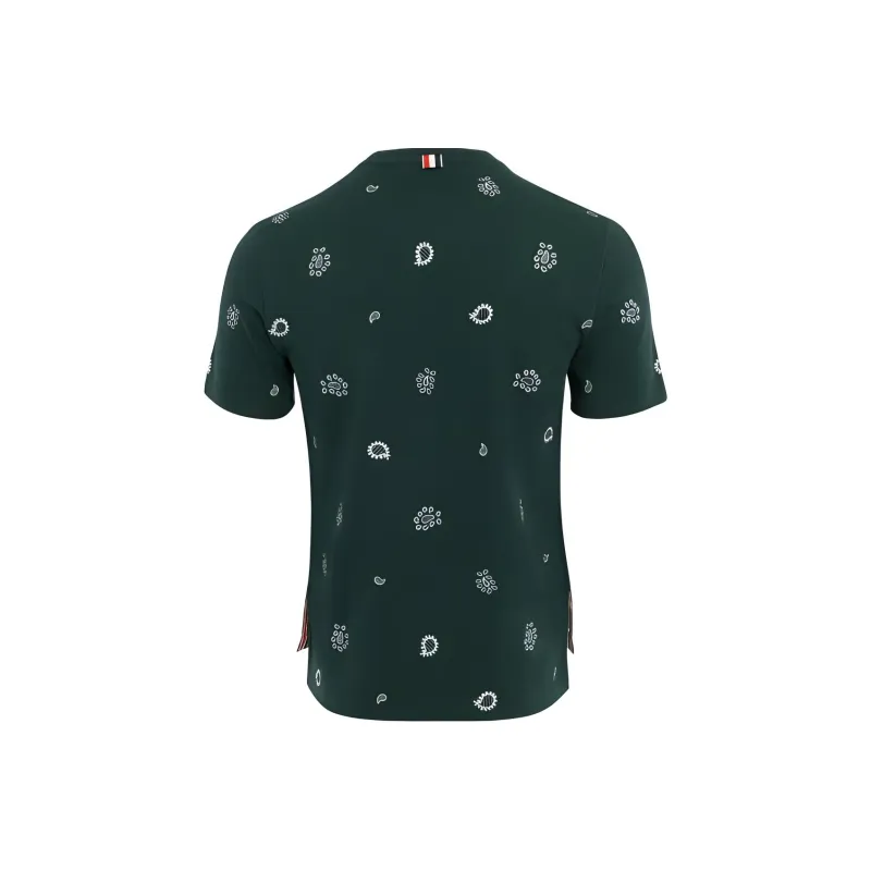 THOM BROWNE· T Shirt Men's Green-1