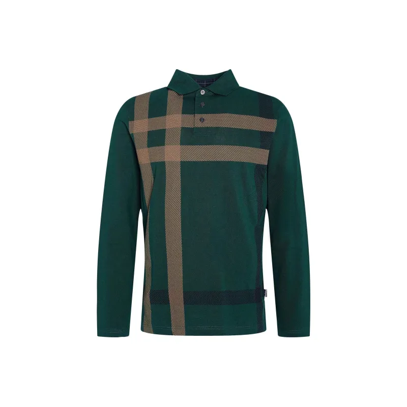 BARBOUR SS24 Polo Shirt Men's Mint Green-0