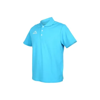 Kappa Polo Shirt Men's Royal Blue White