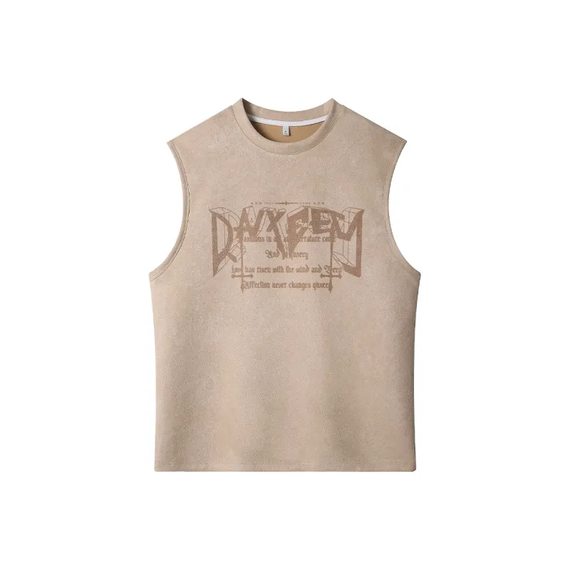 Qnxeey Tank Tops Unisex-3