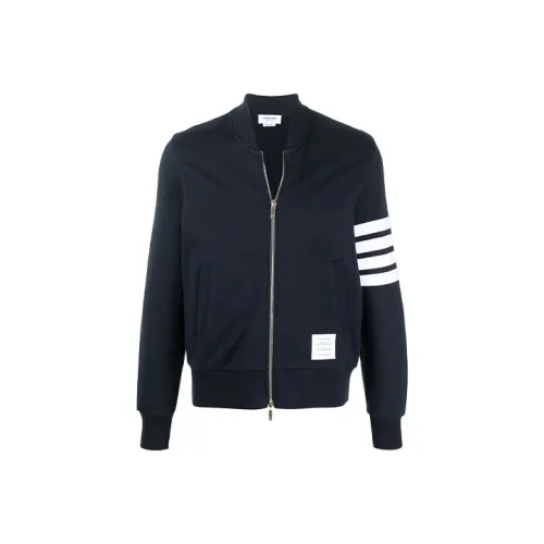 THOM BROWNE Jackets Men Blue