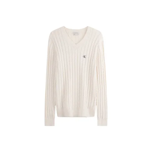 CALVIN KLEIN Knitwear Unisex Cow Ivory