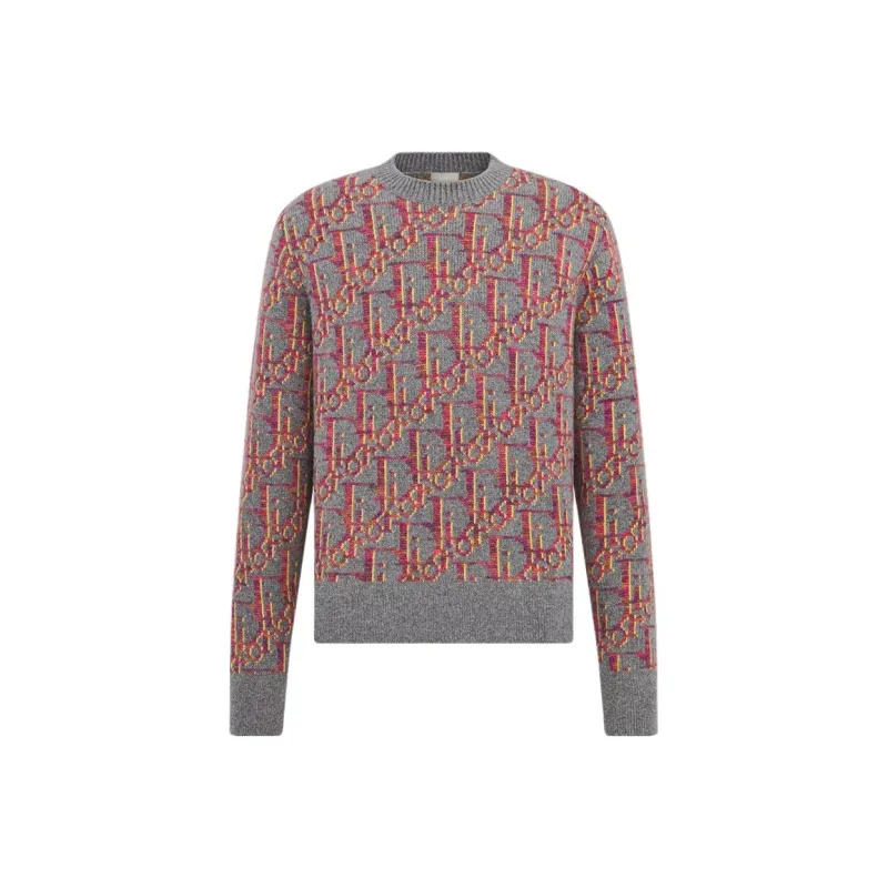 DIOR Sweaters Men Gray-0
