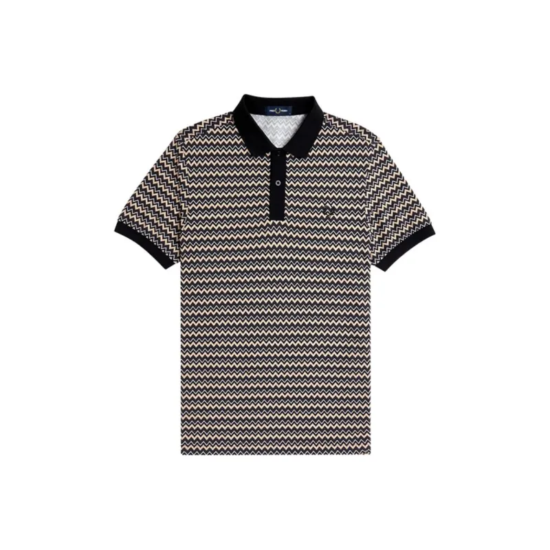 FRED PERRY Polo Shirt Men Black-0