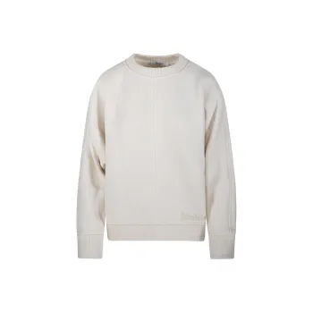 MaxMara Cral Logo Embroidered Crewneck Jumper