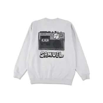 WIND AND SEA SS25 SAMUEL X WDS Sweatshirt Unisex Gray
